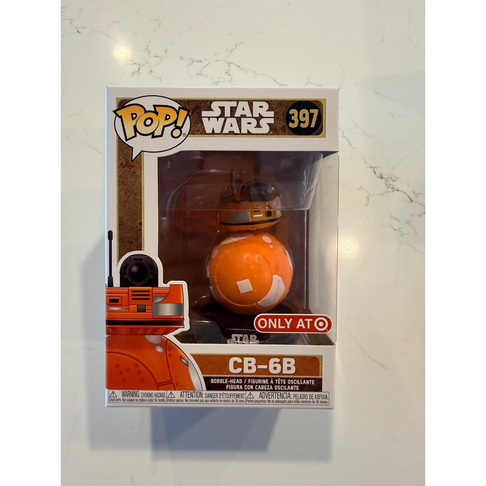 Funko Pop Star Wars CB-6B 397 Galaxys Edge Target Exclusive Droid Figure New